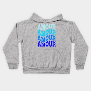 AMOUR- HAPPY VALENTINE Kids Hoodie